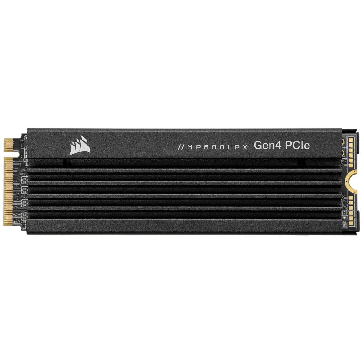 Corsair MP600 PRO LPX 1TB M.2 NVMe PCIe x4 Gen4 SSD - Optimized for PS5 (Up to 7100MB/sec & 5800MB/sec Sequential Read/Write Speeds, High-Speed Interface, Compact Form Factor) CSSD-F1000GBMP600PLP - Triveni World