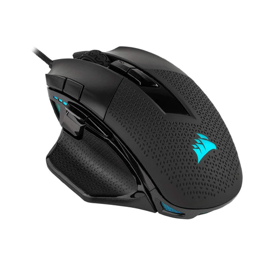 Corsair Nightsword RGB, Performance Tunable FPS/MOBA Gaming Mouse, 18000 DPI - Black, Wired - Triveni World