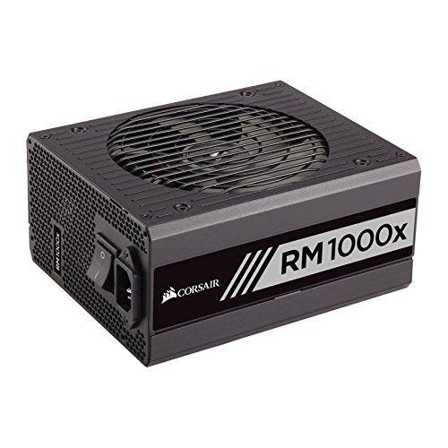 Corsair RM1000x 1000 W 80+ Gold Certified Modular Power Supply Unit - Black - Triveni World