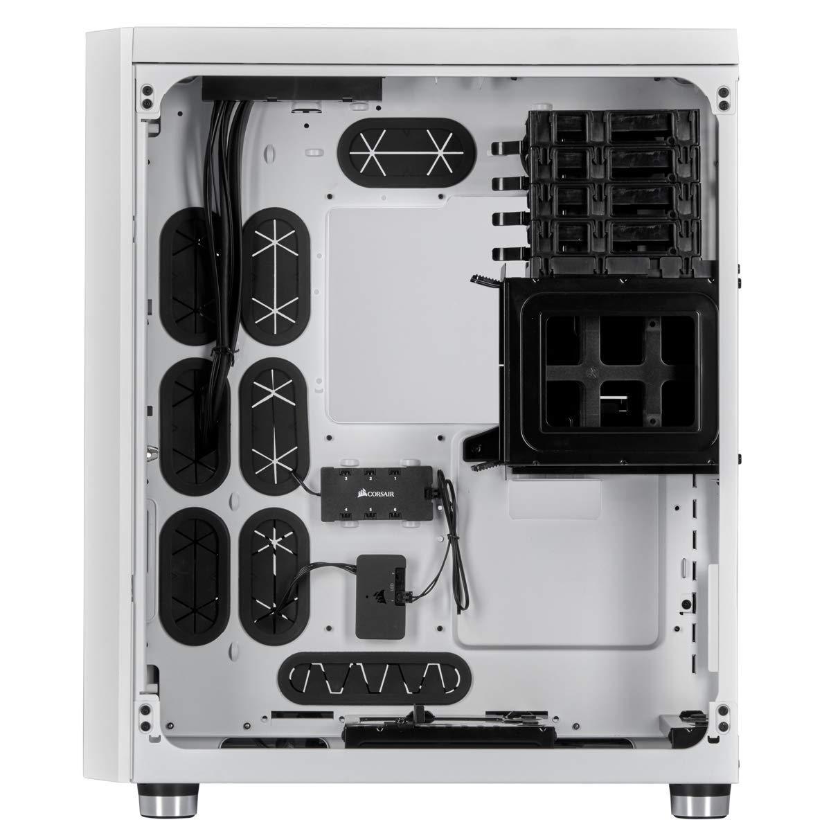 Corsair Tempered_Glass Series 680X Midi Tower Smart Case - White (Cc-9011169-Ww) - Triveni World