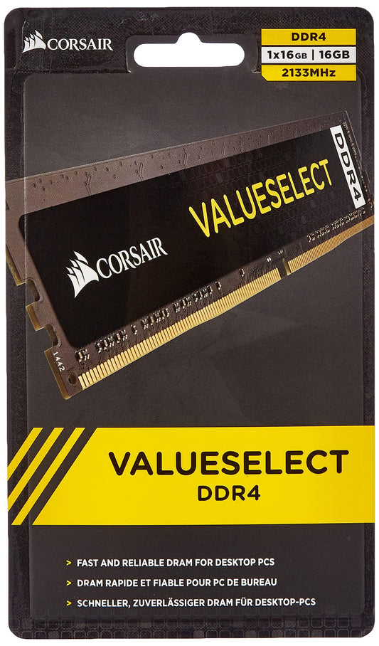 Corsair Value Select Series 16GB (1x16GB) DDR4 2133MHz (PC4-17000) CL15 DIMM - Triveni World