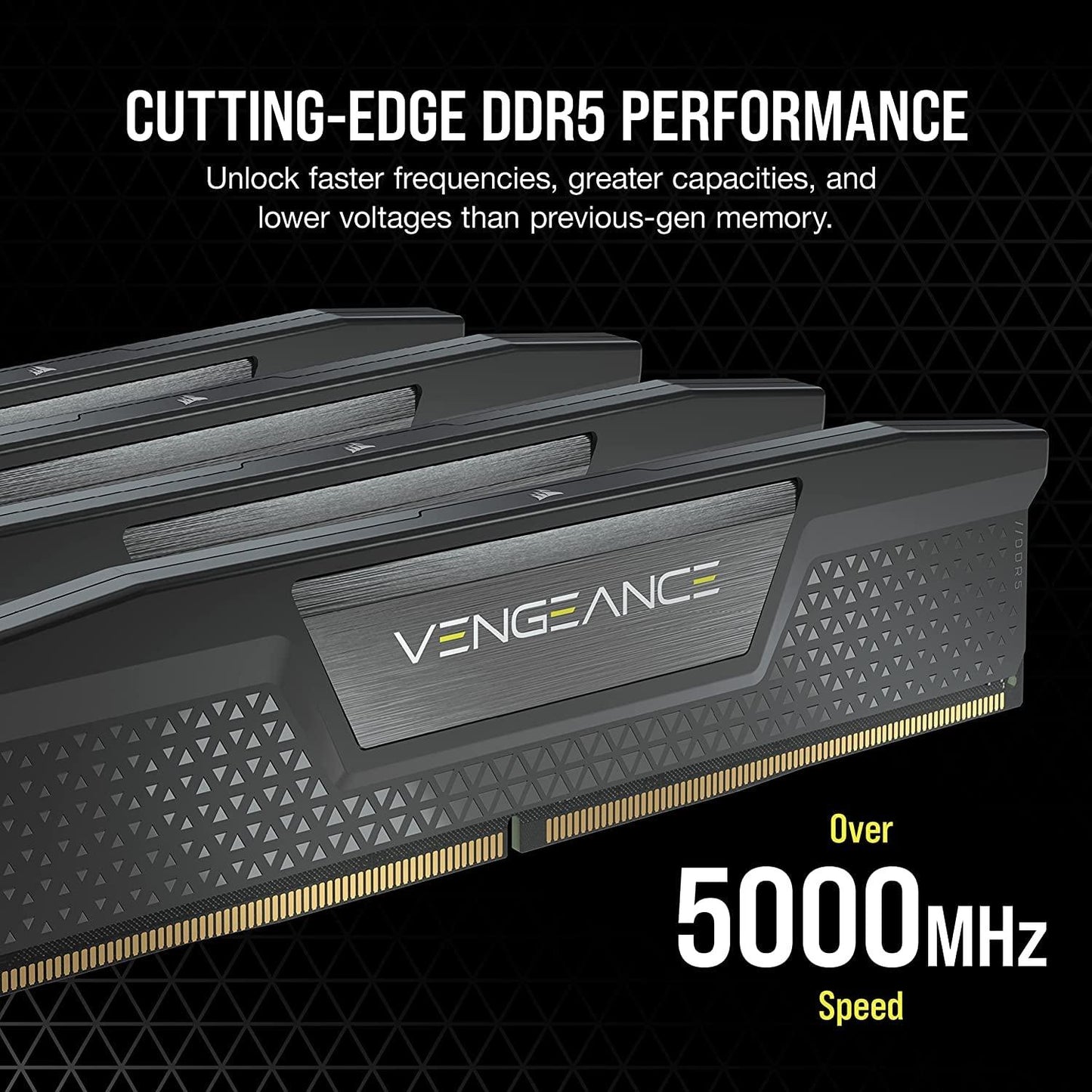 Corsair Vengeance 32Gb (2X16Gb) Ddr5 Dram 6000Mt/S Cl36 Memory Kit Black - Triveni World