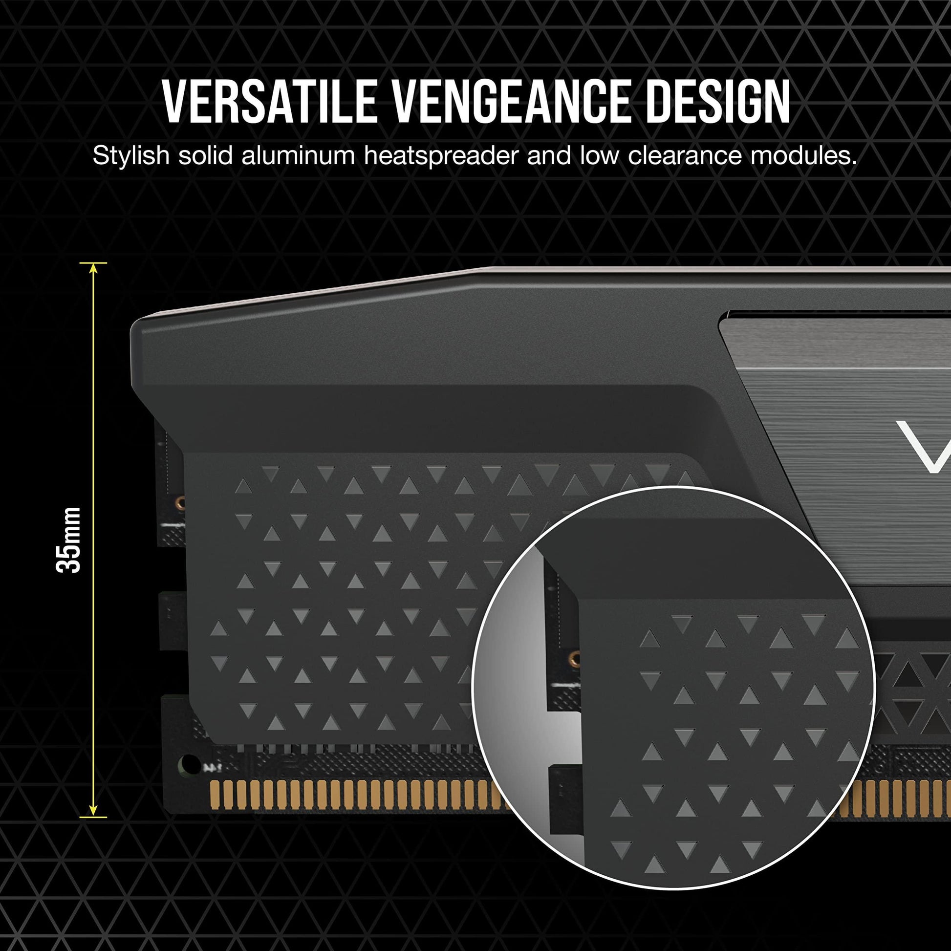 CORSAIR VENGEANCE DDR5 RAM 32GB (2x16GB) 6000MHz CL36 Intel XMP iCUE Compatible Computer Memory - Black (CMK32GX5M2B6000C36) - Triveni World