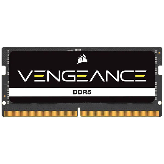 Corsair Vengeance DDR5 SODIMM 8GB (1x8GB) DDR5 4800MHz C40 (Compatible with Nearly Any Intel and AMD System, Easy Installation, Faster Load Times, Smoother Multitasking, XMP 3.0 Compatibility) Black - Triveni World