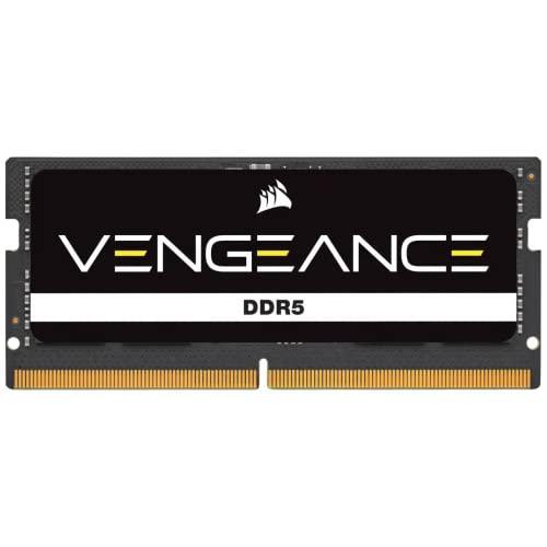 Corsair Vengeance DDR5 SODIMM 8GB (1x8GB) DDR5 4800MHz C40 (Compatible with Nearly Any Intel and AMD System, Easy Installation, Faster Load Times, Smoother Multitasking, XMP 3.0 Compatibility) Black - Triveni World