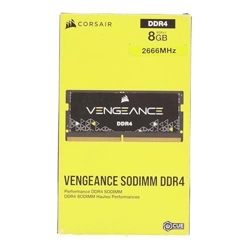 Corsair Vengeance Performance Memory Kit 8GB (1x8GB) DDR4 2666MHz CL18 Unbuffered SODIMM CMSX8GX4M1A2666C18 Black - Triveni World