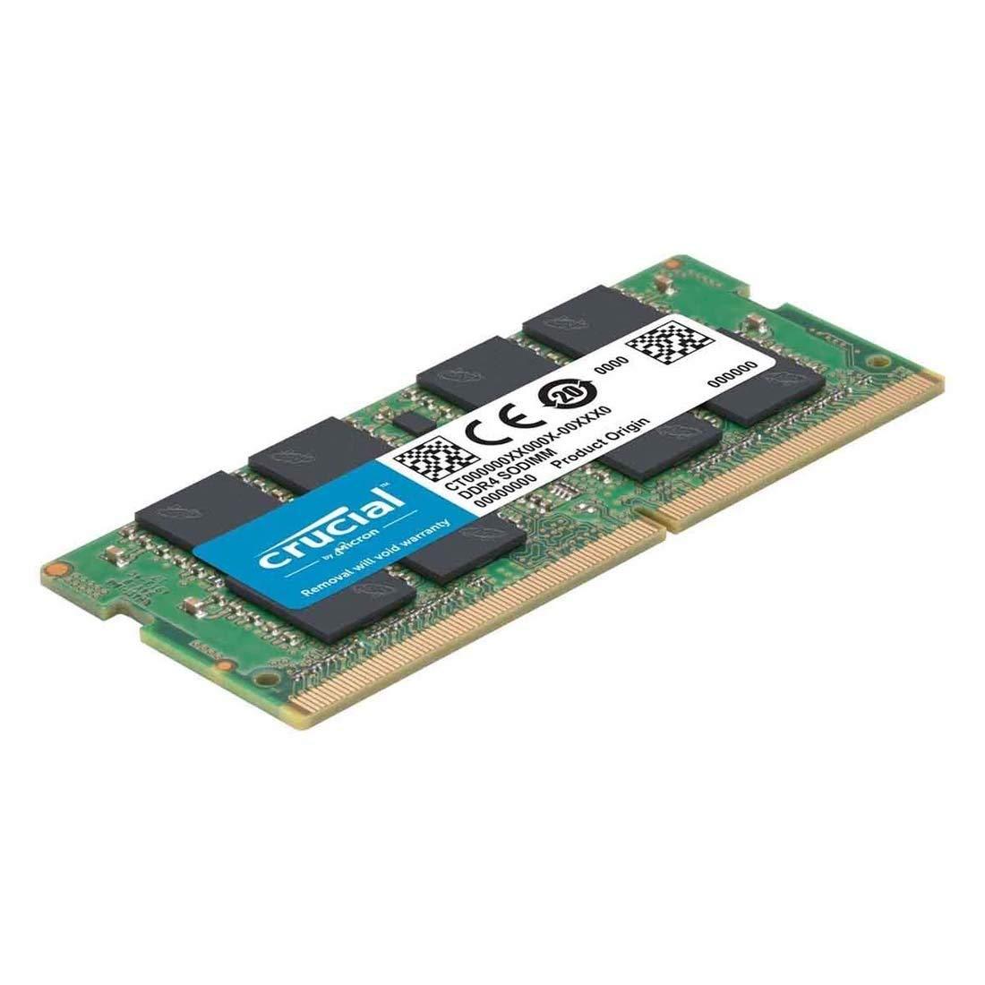 Crucial Basics 16GB DDR4 1.2v 2666Mhz CL19 SODIMM RAM Memory Module for Laptops and Notebooks, Green - Triveni World