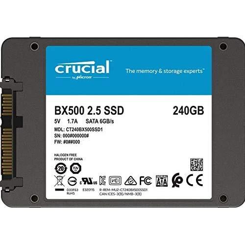 Crucial BX500 240GB 3D NAND SATA 2.5-Inch Internal SSD - CT240BX500SSD1Z - Triveni World