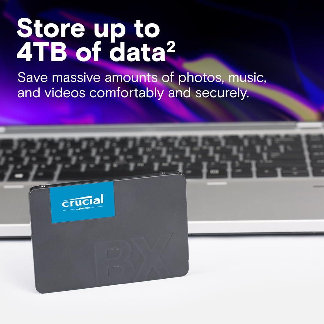 Crucial BX500 240GB 3D NAND SATA 6.35 cm (2.5-inch) SSD (CT240BX500SSD1) - Triveni World