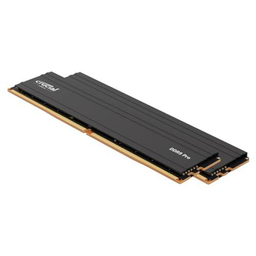 Crucial Pro RAM 32GB Kit (2x16GB) DDR5 6000MHz (or 5600MHz or 5200MHz or 4800MHz) Desktop Memory CP2K16G60C48U5 - Triveni World