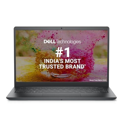 Dell 14, Intel 12th Gen Core i5-1235U Processor Laptop/8GB/512GB SSD/14.0" (35.56cm) FHD Display/Intel UHD Graphics/Spill-Resistant Keyboard/Win 11 + MSO'21/Black/15 Month McAfee, Thin & Light-1.48kg - Triveni World