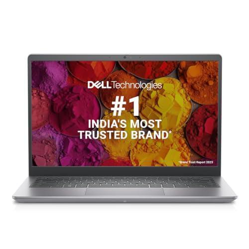 Dell 14 Laptop, 12th Gen Intel Core i3-1215U Processor/8GB/512GB SSD/Intel UHD Graphics/14.0"(35.56cm) FHD/Windows 11 + MSO'21/15 Month McAfee/Spill-Resistant Keyboard/Grey/Thin & Light 1.48kg - Triveni World