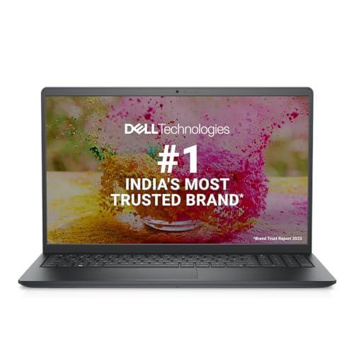 Dell 15 Laptop, Intel Core i3-1115G4 Processor/8GB DDR4/512GB SSD/Intel UHD Graphics/15.6" (39.6cm) FHD 120Hz Refresh, 250 nits/Mobile Connect/Win 11+MSO'21/15 Month McAfee/Black/Thin & Light-1.66kg - Triveni World