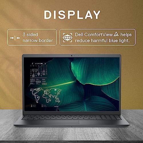 Dell 15 Laptop, Intel Core i5-1135G7 Processor/ 8GB/ 1TB+256GB SSD/15.6"(39.62cm) FHD Display/Mobile Connect/Windows 11 + MSO'21/15 Month McAfee/Spill-Resistant Keyboard/Black/Thin & Light 1.69kg - Triveni World