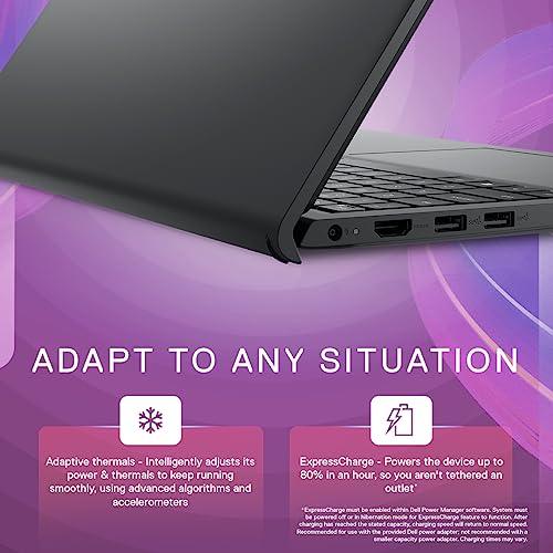 Dell Inspiron 3530 Thin & Light Laptop, 13th Gen Intel Core i3-1305U/8GB/512GB SSD/15.6" (39.62cm) 120Hz Refresh Rate on a FHD IPS Display/Windows 11 + MSO'21+McAfee 15 Month/Carbon Black/1.62kg - Triveni World