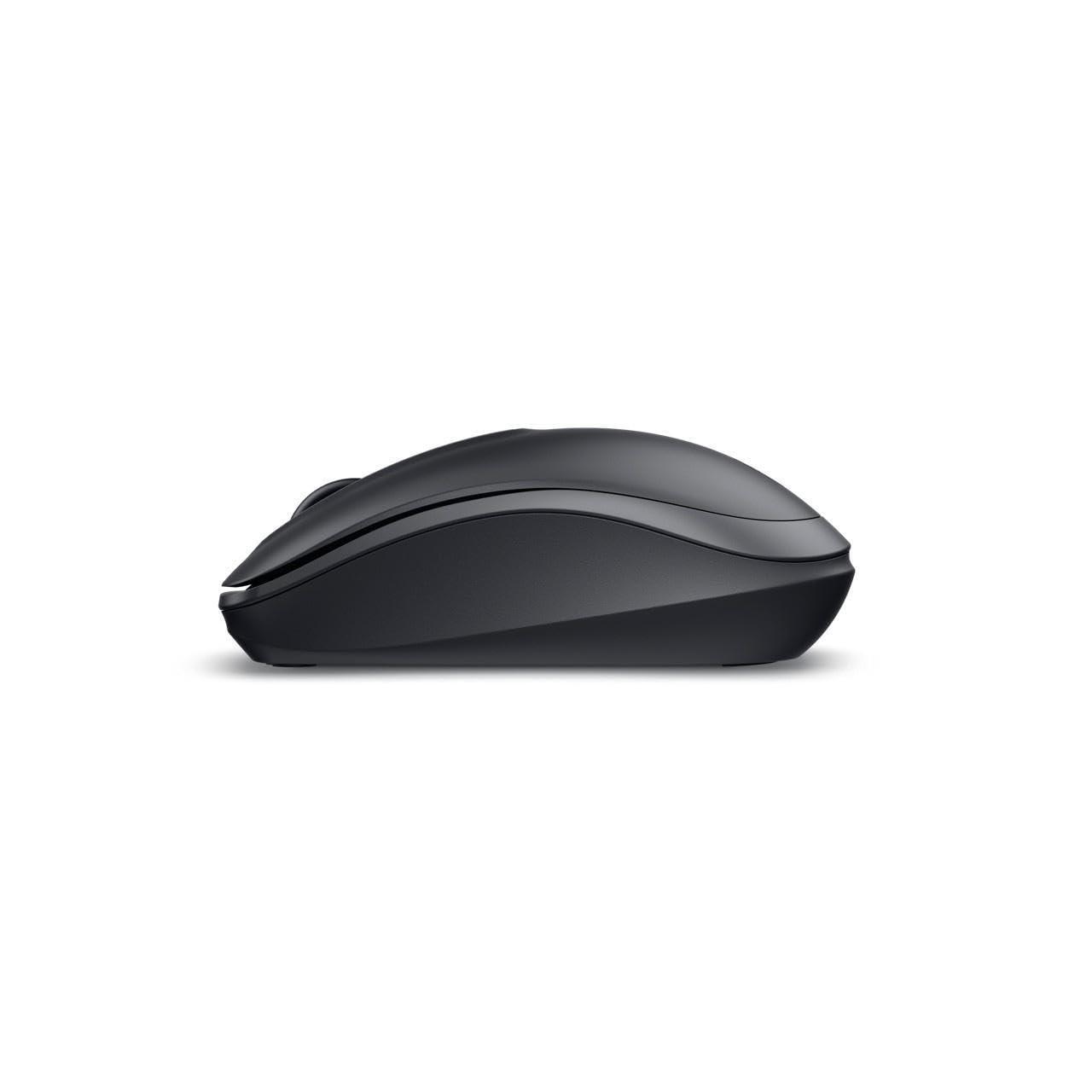 Dell WM118 Wireless Mouse, 1000DPI, 2.4 Ghz with USB Nano Receiver, Optical Tracking, 12-Months Battery Life, Plug and Play, Ambidextrous - Black - Triveni World