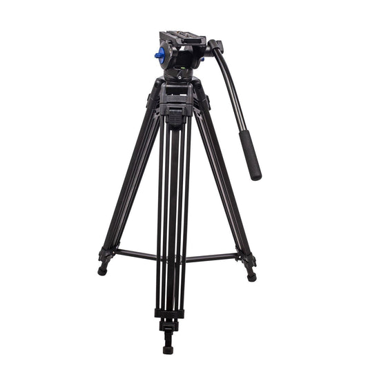 DIGITEK® (DPTR 601 VD) 160CM Professional Heavy Duty Tripod with 2-Way Pan Head & Rubberized Leg, 15kg Max Load, Lightweight 3.1kg, 3-Section Adjustment, Idea for DSLR, Digital Video Cameras - Triveni World