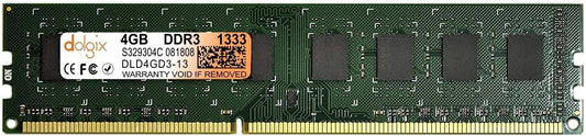 Dolgix Memory - 4GB DDR3 1333MHz (16 chip) Desktop Ram - Triveni World