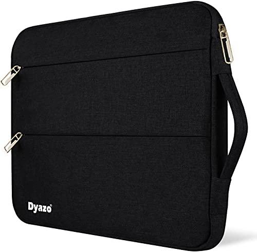 Dyazo Water Resistant Laptop Sleeve/Case Cover for 15 Inches,15.6 Inch Laptops & Notebook (Black) - Triveni World