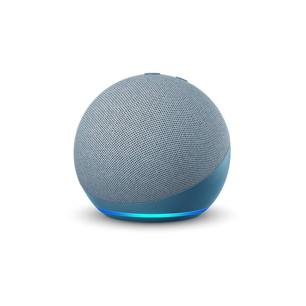 Echo Dot (4th Gen, 2020 release)| Smart speaker with Alexa (Blue) - Triveni World