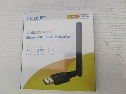 EDUP LOVE Long Range USB Bluetooth 5.1 Adapter for PC USB Bluetooth Adapter Wireless Audio Dongle 328FT / 100M 5.1 Bluetooth Transmitter Receiver for Desktop Laptop PC with Windows 11/10/8/8.1/7 - Triveni World