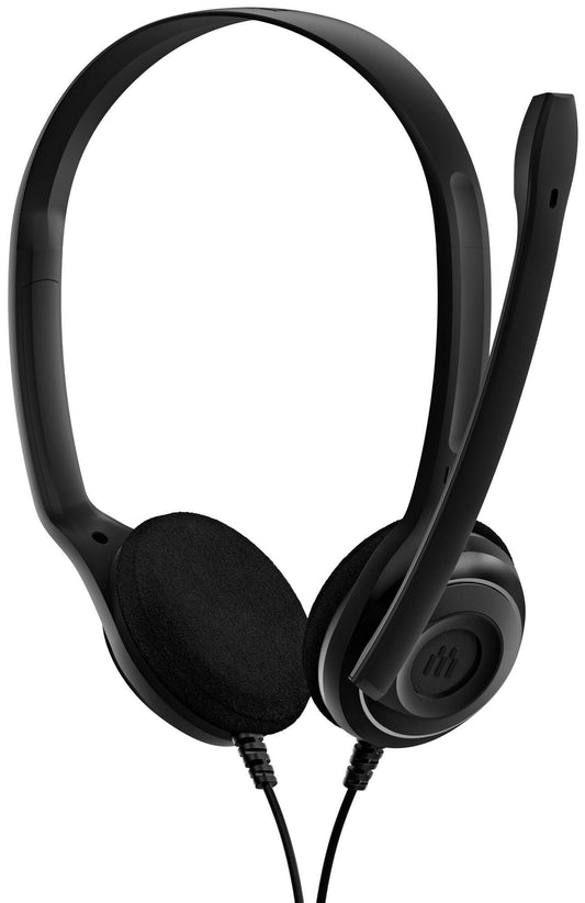 EPOS Sennheiser PC 8 Over-Ear USB, Wired VOIP Headphone with Mic (Black) - Triveni World