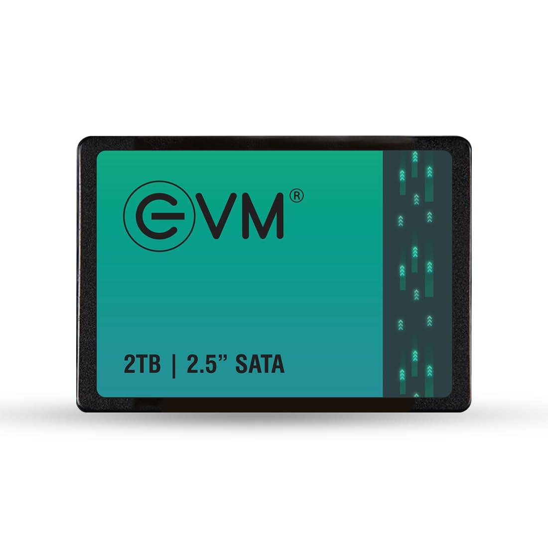 EVM 2TB 2.5 Inch SATA Internal SSD - Read: 550MB/s & Write: 500MB/s - SATA Solid-State Drive - 5Years Warranty (EVM25/2TB) - Triveni World