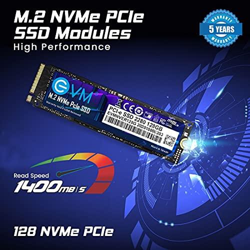 EVM Internal SSD Interface PCle Gen 3x4 Fast Performance, Ultra Low Power Consumption NVME PCIe SSD (EVMNV/128GB, Black, 128GB) - Triveni World