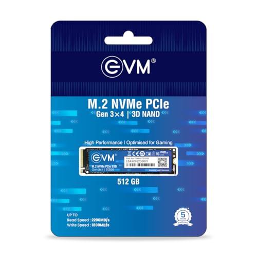 EVM M.2 NVMe (2280) 512GB Internal SSD - 2100MB/s Read - 4X Faster Than SATA SSD- 5 Year Warranty (EVMNV/512GB) - Triveni World