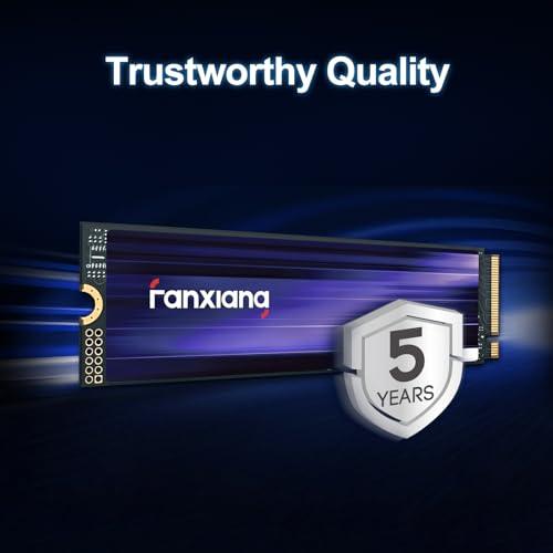 fanxiang SSD NVMe M.2 2280 PCIe 4.0 SSD S880 2TB PS5 SSD - Up to 7300MB/s, Fast Heat Dissipation Suitable for PS5 Enthusiasts, IT Professionals - Triveni World