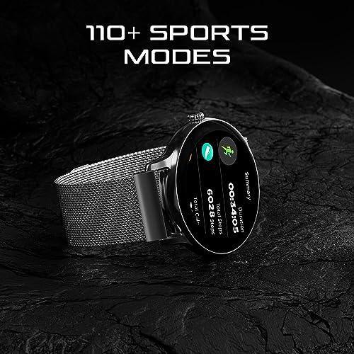 Fire-Boltt Ace Luxury Phoenix AMOLED Stainless Steel Smart Watch 1.43", 700 NITS Brightness, Stainless Steel Rotating Crown, Multipe Sports Modes & 360 Health (Silver) - Triveni World