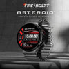 Fire-Boltt Asteroid 1.43” Super AMOLED Display Smart Watch, One Tap Bluetooth Calling, 466 * 466 px Resolution, 123 Sports Modes, in-Built Voice Assistance, 350mAh Large Battery (Black) - Triveni World