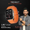 Fire-Boltt Gladiator 1.96" Biggest Display Smart Watch with Bluetooth Calling, Voice Assistant &123 Sports Modes, 8 Unique UI Interactions, SpO2, 24/7 Heart Rate Tracking (Orange) - Triveni World