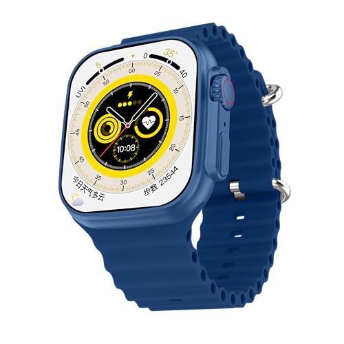 Fire-Boltt Gladiator 1.96" Biggest Display Smart Watch with Bluetooth Calling, Voice Assistant &123 Sports Modes, 8 Unique UI Interactions, SpO2, 24/7 Heart Rate Tracking (Blue) - Triveni World