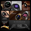 Fire-Boltt Newly Launched Infinity Luxe Vivid 1.6” HD Round Display, Stainless Steel Luxury Smartwatch 4GB Inbuilt Storage, Bluetooth Calling, TWS Connectivity, 100+ Watch Faces (Black) - Triveni World