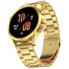 Fire-Boltt Newly Launched Infinity Luxe Vivid 1.6” HD Round Display, Stainless Steel Luxury Smartwatch 4GB Inbuilt Storage, Bluetooth Calling, TWS Connectivity, 100+ Watch Faces (Gold) - Triveni World