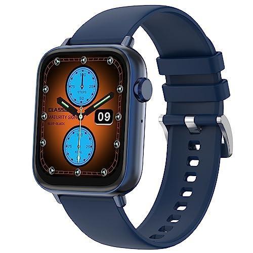 Fire-Boltt Newly Launched Ninja Fit Pro Smartwatch Bluetooth Calling Full Touch 2.0 & 120+ Sports Modes with IP68, Multi UI Screen, Over 100 Cloud Based Watch Faces, Built in Games (Blue) - Triveni World