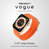 Fire-Boltt Newly Launched Vogue Large 2.05" Display Smart Watch, Always On Display, Wireless Charging, App Based GPS with Bluetooth Calling & 500+ Watch Faces (Loop Orange) - Triveni World