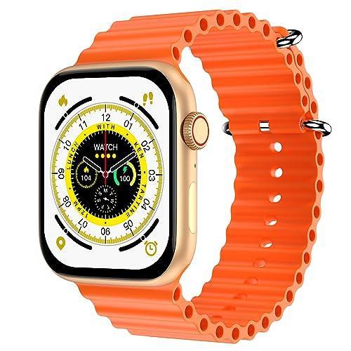 Fire-Boltt Newly Launched Vogue Large 2.05" Display Smart Watch, Always On Display, Wireless Charging, App Based GPS with Bluetooth Calling & 500+ Watch Faces (Loop Orange) - Triveni World