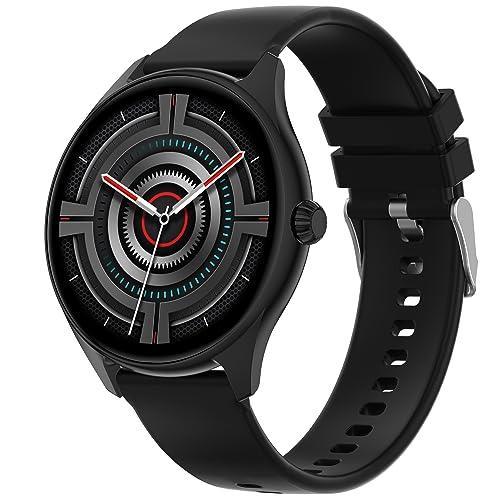 Fire-Boltt Phoenix AMOLED 1.43" Display Smart Watch, with 700 NITS Brightness, Stainless Steel Rotating Crown, Multipe Sports Modes & 360 Health (Black) - Triveni World