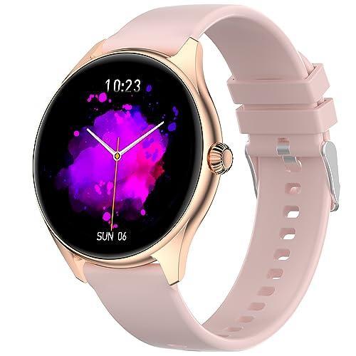 Fire-Boltt Phoenix AMOLED 1.43" Display Smart Watch, with 700 NITS Brightness, Stainless Steel Rotating Crown, Multipe Sports Modes & 360 Health (Gold) - Triveni World