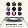 Fire-Boltt Phoenix AMOLED 1.43" Display Smart Watch, with 700 NITS Brightness, Stainless Steel Rotating Crown, Multipe Sports Modes & 360 Health (Grey) - Triveni World