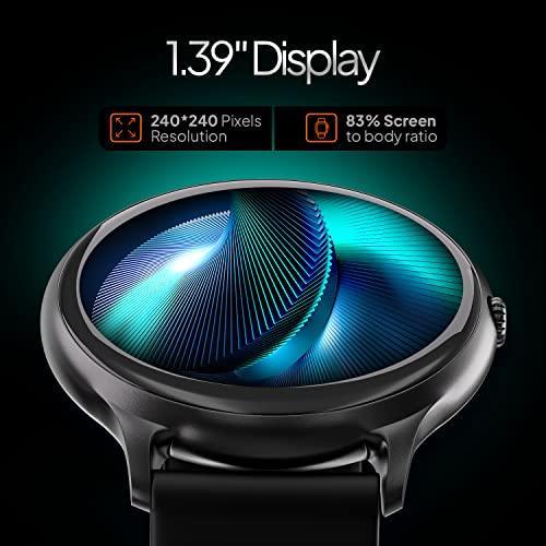 Fire-Boltt Phoenix Pro 1.39" Bluetooth Calling Smartwatch, AI Voice Assistant, Metal Body with 120+ Sports Modes, SpO2, Heart Rate Monitoring (Black) - Triveni World