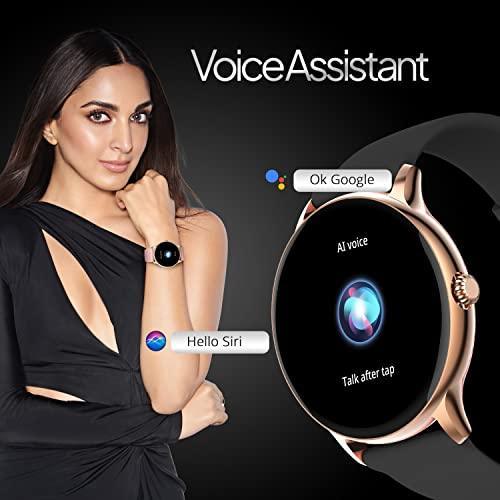 Fire-Boltt Phoenix Pro 1.39" Bluetooth Calling Smartwatch, AI Voice Assistant, Metal Body with 120+ Sports Modes, SpO2, Heart Rate Monitoring (Gold Black) - Triveni World