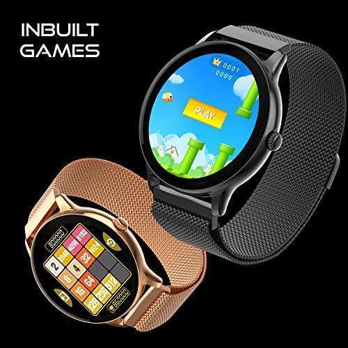 Fire-Boltt Phoenix Ultra Luxury Stainless Steel, Bluetooth Calling Smartwatch, AI Voice Assistant, Metal Body with 120+ Sports Modes, SpO2, Heart Rate Monitoring (Dark Grey) - Triveni World