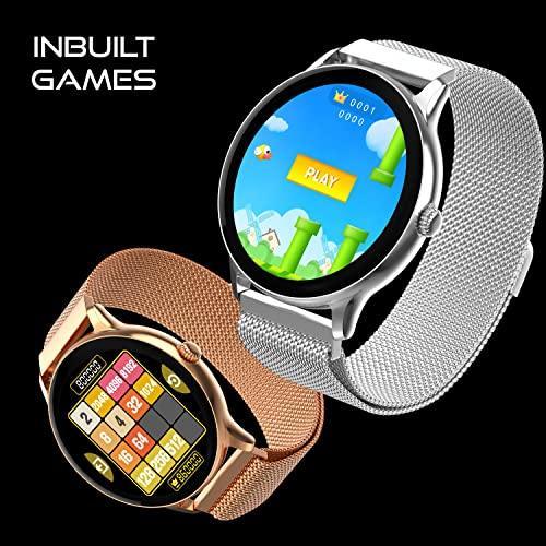 Fire-Boltt Phoenix Ultra Luxury Stainless Steel, Bluetooth Calling Smartwatch, AI Voice Assistant, Metal Body with 120+ Sports Modes, SpO2, Heart Rate Monitoring (Silver) - Triveni World