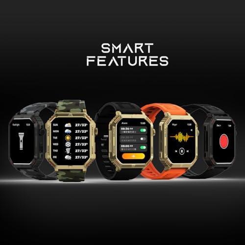 Fire-Boltt Strike Smart Watch 1.95” AMOLED Display, 800 NITS Brightness, 123 Sports Modes, Bluetooth Calling, Always On Mechanism - Triveni World