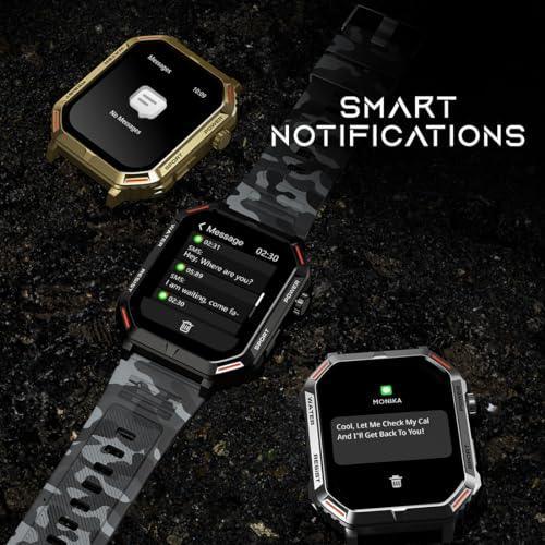 Fire-Boltt Strike Smart Watch 1.95” AMOLED Display, 800 NITS Brightness, 123 Sports Modes, Bluetooth Calling, Always On Mechanism - Triveni World