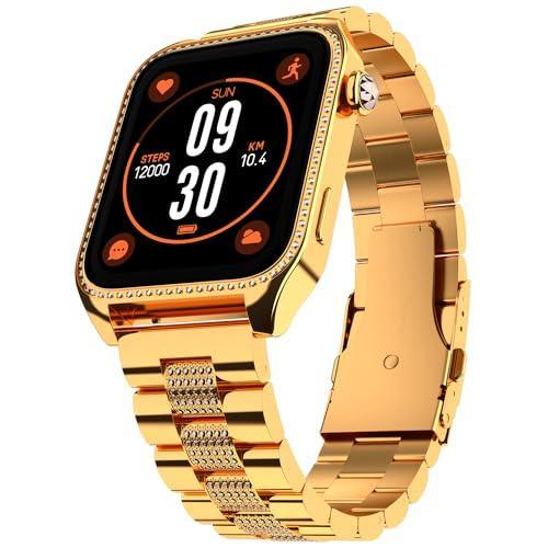 Fire-Boltt Xelor Luxury Stainless Steel Smart Watch. 1.78" AMOLED, Always-On Display, 368 * 448 px Resolution, Bluetooth Calling, 75 HZ Refresh Rate - Triveni World