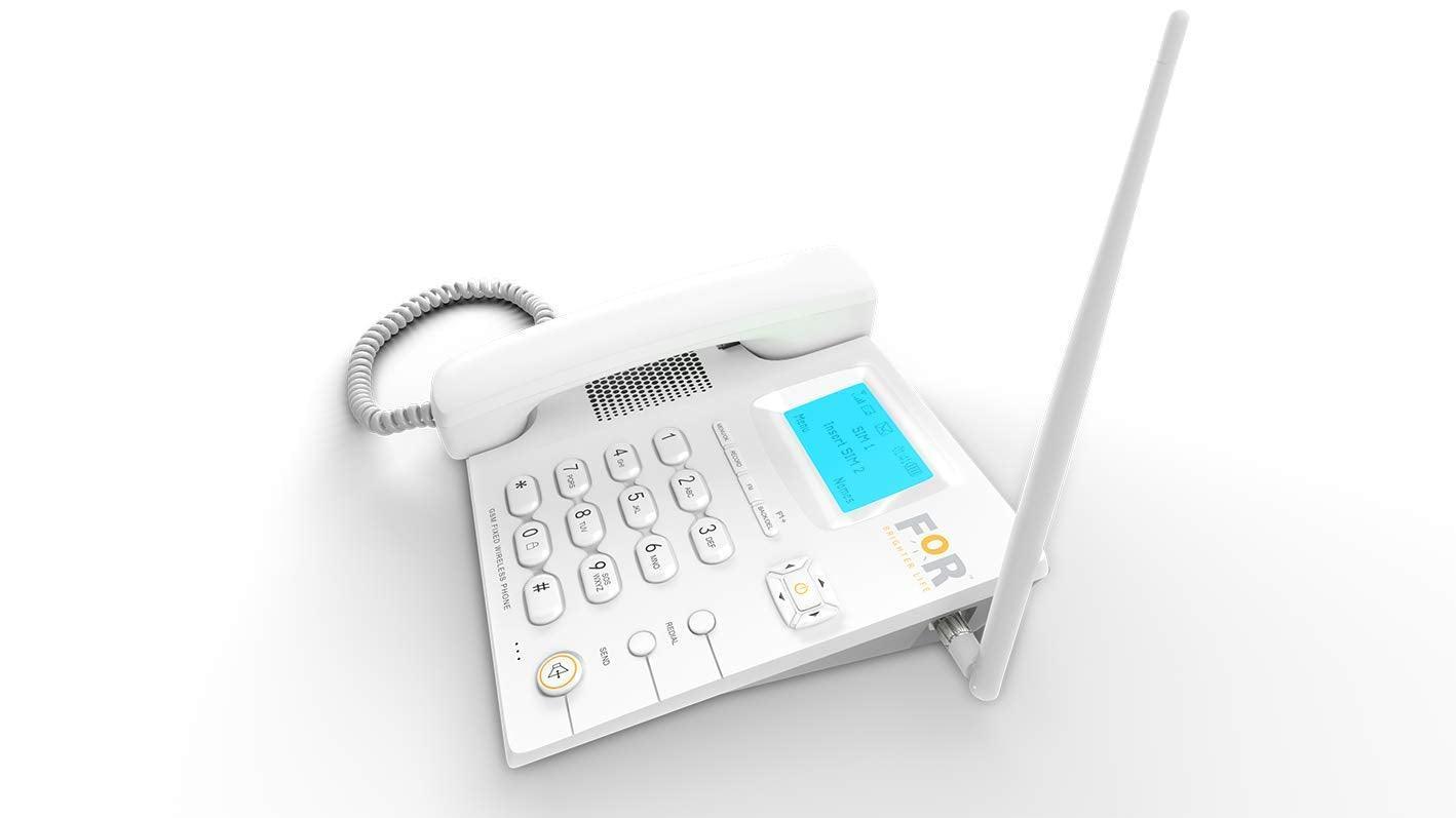 FOR Fixed Wireless Phone F1+ (White) - Triveni World